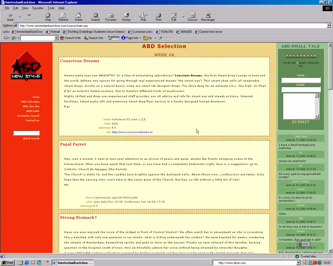 ABD website met CMS